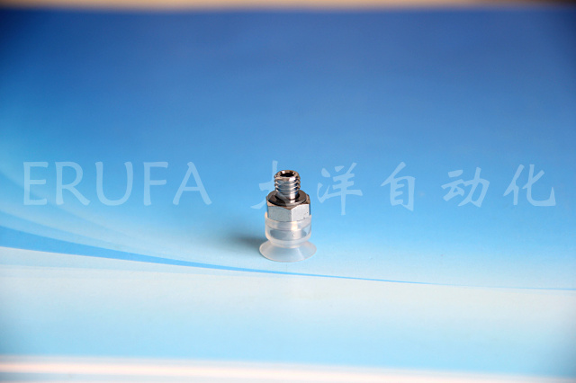 PS-10-M-S单层工业吸盘吸嘴带螺纹接头 安装快捷方便 机械手吸盘