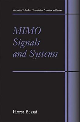 【预订】Mimo Signals and Systems