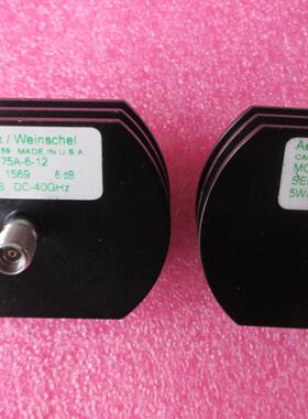 weinschel 75A-6-12 6dB DC-40GHz 2.92mm 5W 同轴固定衰减器