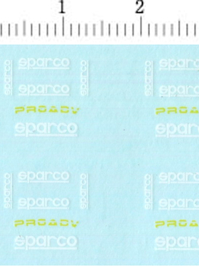 天地模型 1/24 SPARC 汽车模型座椅水贴纸