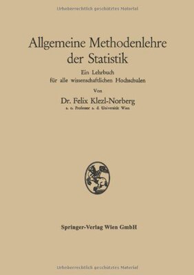 【预订】Allgemeine Methodenlehre Der Statist...