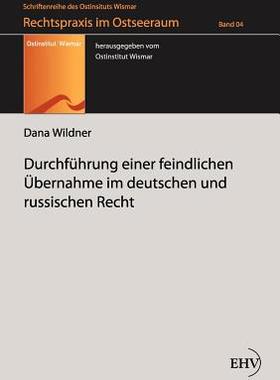 【预售】Durchf Hrung Einer Feindlichen Berna...