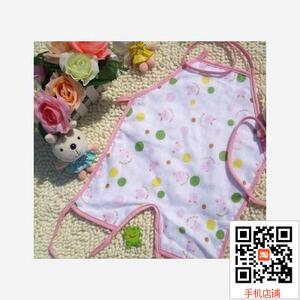 全棉纱布围兜 西松屋6层纱布宝宝肚兜 日单纯棉卡通围嘴 现货