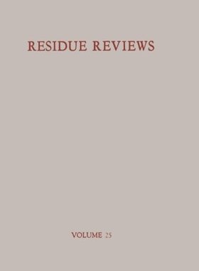 【预订】Residues of Pesticides and Other For...