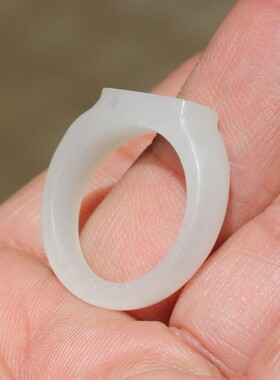 天然指环男女款新疆和田玉籽料