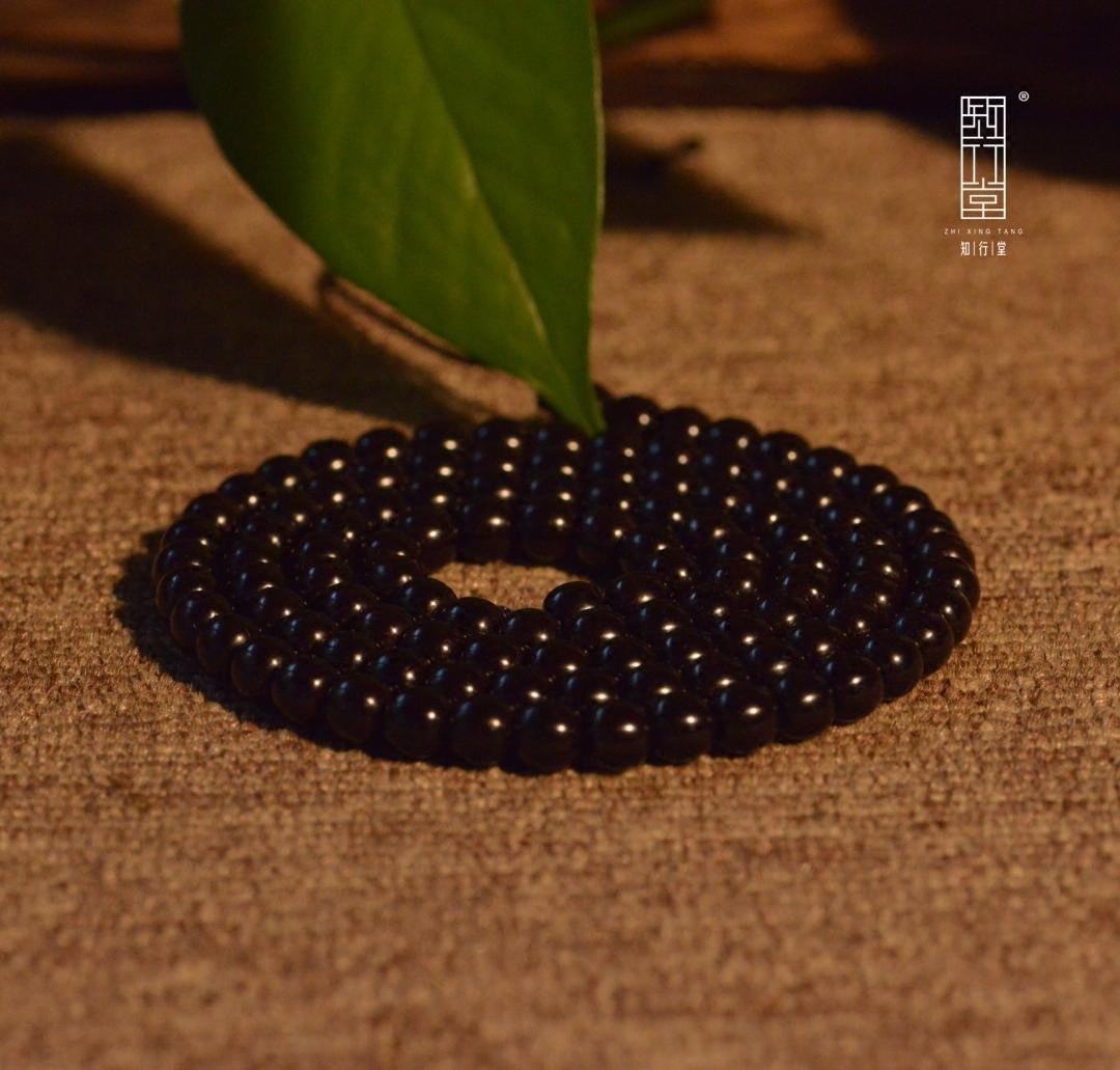 【知行堂】印尼原色高油高密微倒角黑帝椰蒂佛珠手链项链顺丰包邮在类目 饰品/流行首饰/时尚饰品新, 佛珠/木质手串, 佛珠/念珠中 - 来自Buy2taobao.com提供专业的淘宝代购服务