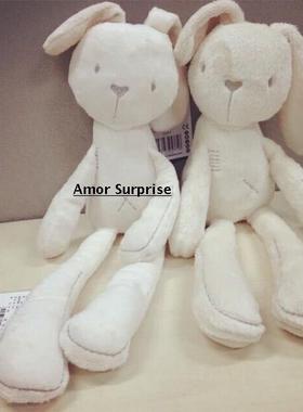 英国mamas&papas ins小萌兔婴儿安抚玩偶 宝宝玩具兔子 毛绒公仔