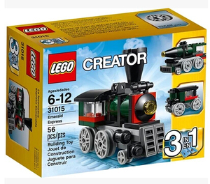 儿童益智LEGO乐高 31015创意系列 迷你翡翠号列车2014新款