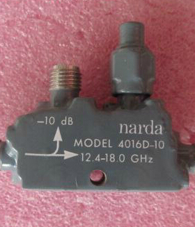 美国 narda 4016D-10 10-18GHz 10dB SMA 射频同轴定向耦合器