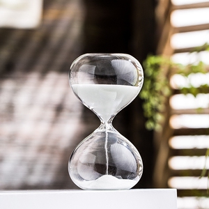 简约现代玻璃沙漏计时器