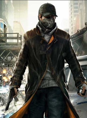 WatchDog看门狗cosplay大衣帽子面巾全套定做限时特价全套包邮