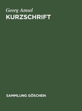【预售】Kurzschrift: Lehrbuch Der Vereinfachten Deutsc...