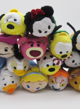 尾货！新款圣诞节米妮 tsum 高飞.船长黛丝手机擦手机擦