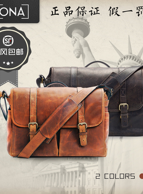 ONA The Brixton 限量版复古真皮单反数码照相机单肩包 摄影背包