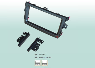 面板车载DVD导航面框面壳配件 13音响主机改装 丰田卡罗拉07 促销