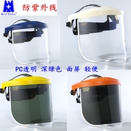 防护面屏透明防飞溅蓝鹰