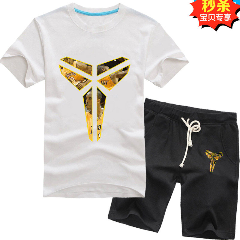 流男式夏天夏装科比篮球衣服学生 套装大码男装一套t恤运动 潮短|msdalam kategori Pakaian Lelaki, baju-T - dari Buy2taobao.com untuk memberikan perkhidmatan ejen Taobao profesional membeli