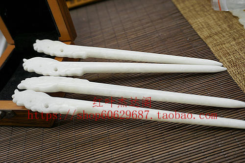 玉簪发簪岫玉簪子量大从优