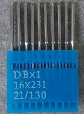 RITO 21号DB*1工业缝纫机针 DBX1电脑平车/平缝机衣车针10支