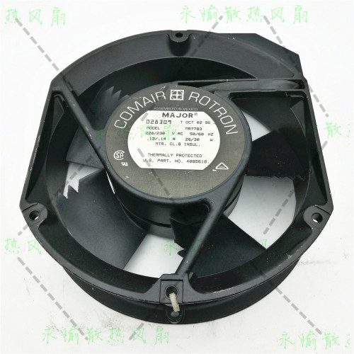原装康姆罗顿COMAIR ROTRON MR77B3 230V 26/30W 17050 散热风机