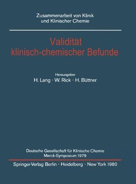 【预订】Validitat Klinisch-Chemischer Befund...