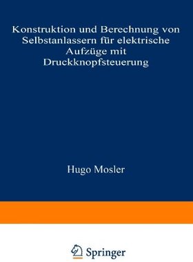 【预订】Konstruktion Und Berechnung Von Selb...