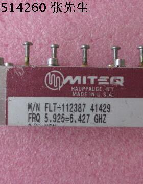 MITEQ FLT-112386-41429 5.925-6.427GHz SMA 射频同轴带通滤波器