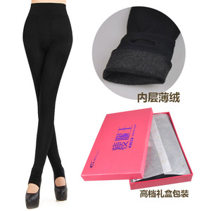 包邮 诗丹720 钻石绒柔羊绒面料 打底踩脚裤袜732 薄绒