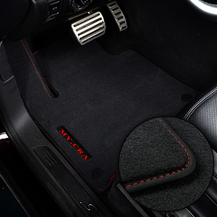 平治V260L唯雅诺Vian威霆VitoL原车脚垫右軚左舵原装卡扣地毯绒面