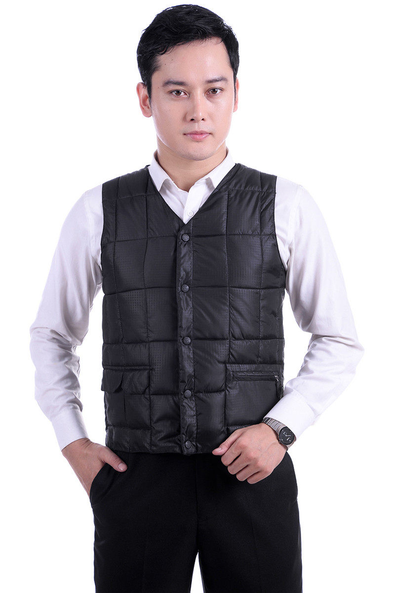 Débardeur homme Cotton vest pour hiver - Ref 1586336 Image 1