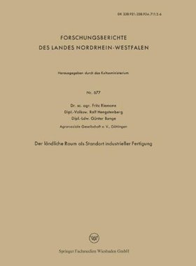 【预售】Der Landliche Raum ALS Standort Industrieller ...