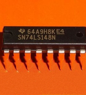 逻辑-信号开关 HD74LS148P 74LS148 DIP-16 芯片