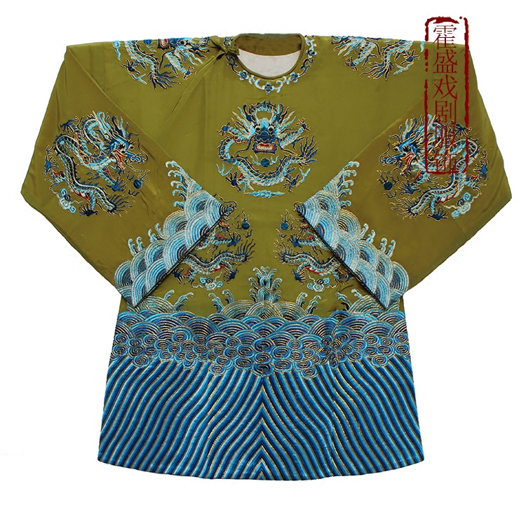 豫剧黄梅戏舞台演出佘太君蟒袍