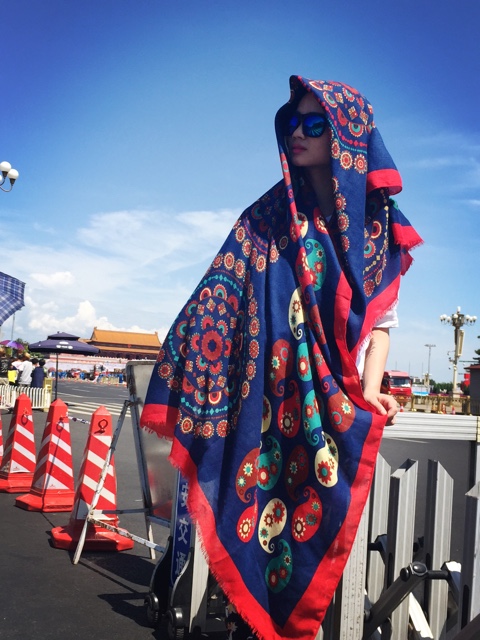 两用防晒海边度假云南围巾披肩