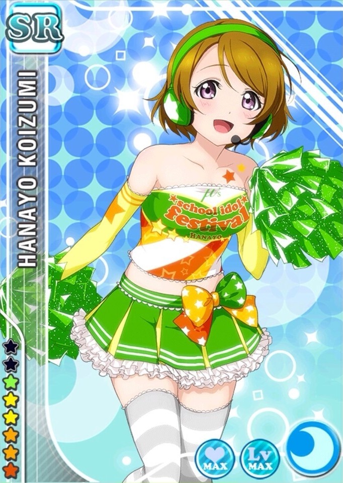 现货【love live】 paradise live拉拉队 小泉花阳 cosplay服装