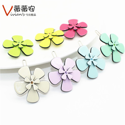 佩妮chaplet点钻五瓣边夹小花朵