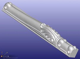 31欧式家具腿餐桌脚楼梯柱stl立体雕刻圆雕图雕刻笔浮雕沙发脚3D