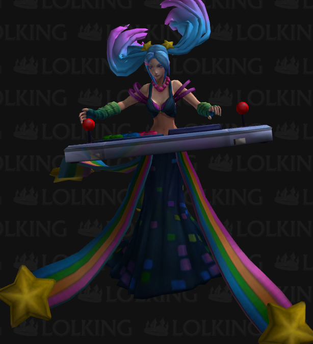 布偶幻想乡 定做 英雄联盟lol 电玩女神 琴女 娑娜 cosplay