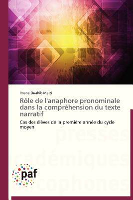 【预售】Role de L'Anaphore Pronominale Dans ...