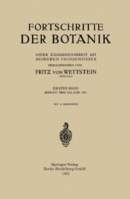 【预订】Fortschritte Der Botanik: Unter Usam...