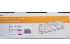 OKI 原装 C831 C811 红色墨粉 C811DN C831DN 粉盒 10000页