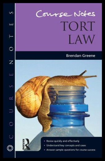【预售】Course Notes: Tort Law