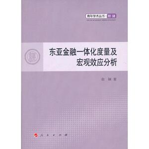 东亚金融一体化度量及宏观效应分析—青年学术丛书  经济