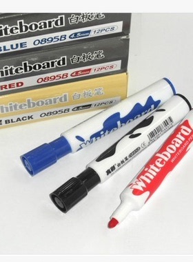促销真彩0895B白板笔 真彩白板笔 黑色 蓝色 红色