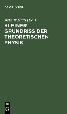 【预售】Kleiner Grundriss Der Theoretischen Physik