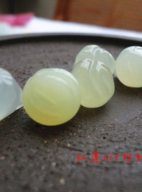 diy手工饰品岫玉发簪
