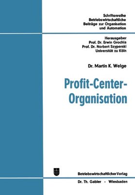 【预售】Profit-Center-Organisation: Organisatorische A...
