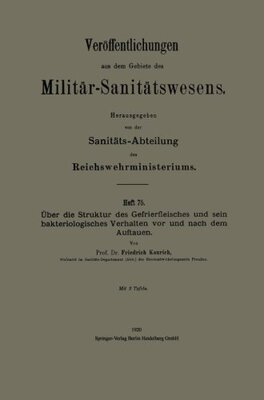 【预订】Uber Die Struktur Des Gefrierfleisch...