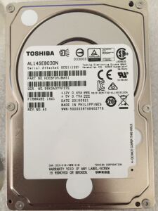 东芝300GB 10500转128M SAS 2.5英寸(AL14SEB030N 12gb