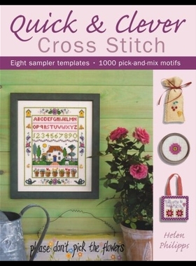 【预售】Quick & Clever Cross Stitch: 8 Sampler